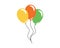 ballon icon vector illustration design