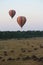 Balloon above the herds