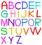 Balloon alphabet
