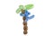 Balloon animal monkey in tree isolated