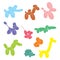 Balloon animals icon