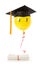 Balloon and Black Mortarboard