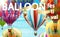 Balloon festival ads