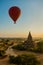 Balloon flies over Old Bagan