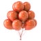 Balloon orange birthday party decoration balloons bunch