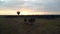 Balloon Ride Over Kenya With Wildebeest Migrating