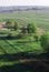 A balloon trip over the plain natural landscape