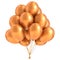 Balloon yellow party birthday decoration bunch balloons golden