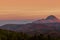 Balloons in Arizona near Sedona USA at Sunrise