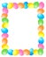 Balloons border / frame