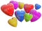 Balloons color heart