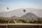 Balloons over Teotihuacan