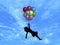 Balloons in Sky