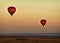 Balloons at Sunrise, Kenya