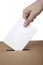 Ballot voting vote box politics choice election