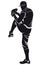 Ballplayer, silhouette