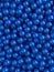 Balls blue glossy vertical