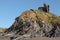 Ballybunion castle on the cliff