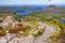 Ballynakill Bay with mountains in Letterfrack