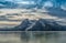 Balmaceda Peak and glacier of Last Hope Sound, Bernardo O`Higgins National Park, Puerto Natales , Chile