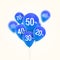 Baloons Discount. SALE concept for shop market store advertisement commerce. Market discount, blue baloon, sale balloons