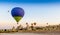 Baloons in flight in Cappadocia, Turkey.