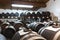 Balsamic vinegar wooden barrels storing and aging