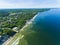 Baltic coast, view from above