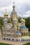 Baltic Park of Miniatures, small replica of Church of the Savior on Blood in Saint Petersburg, Russia, Miedzyzdroje, Poland