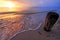 Baltic Sea shore line and beach in Rowy, Poland