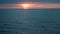 Baltic sea summer sunset timelapse