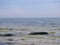 Baltic sea , swans and beautiful big stones , Lithuania