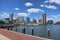 Baltimore Maryland Inner Harbor Downtown Skyline