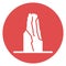 Baltistan monument, gilgit landmark Isolated Vector Icon which can be easily modified or edit