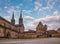 Bamberg Cathedral and Alte Hofhaltung Domplatz Bamberg Old Town Bavaria Germany