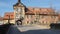 Bamberg, Germany - March 30, 2019: View of Bamberg a town in Upper Franconia, Germany, on the river Regnitz.