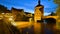 Bamberg, Germany - Timelapse on Regnitz river, Franconia landscape