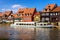 Bamberg, little Venice, River Pregnitz, Franconia, Bavaria,