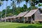 Bamboo bungalows in Rabbit island Cambodia