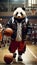 Bamboo Dunker: Witness the Panda\\\'s Skills in Breathtaking Basketball Feats