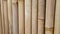 Bamboo fence texture closeup. Bamboo wall background