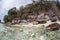 Bamboo Fish Traps on Beach