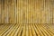 Bamboo floor and wall texture and background