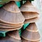 Bamboo hats, Myanmar