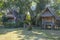 Bamboo huts with hammock, Pai