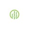 Bamboo logo vector icon illustration