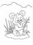 Bamboo Panda coloring pages