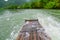 The Bamboo raft on the river