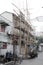 Bamboo scaffolding in China