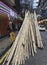 Bamboo scaffolding in Hong Kong